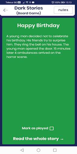 Dark Stories (Board Game) screenshot 3