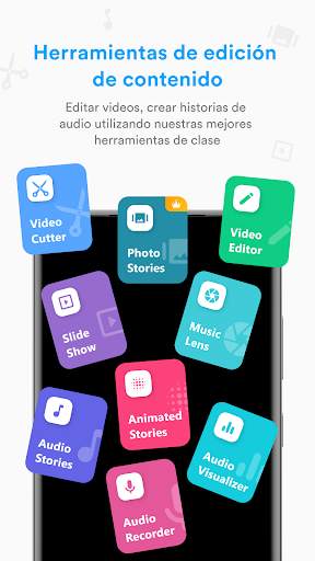 Funloop : crea estados de audio, recorta vídeo screenshot 1