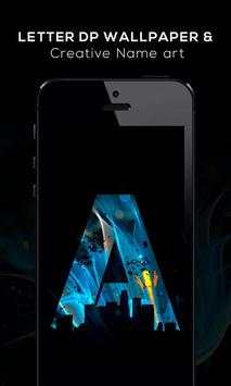 Letter DP Wallpaper & Creative Name art screenshot 3