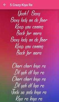 Dhoom 2 Songs Lyrics screenshot 6