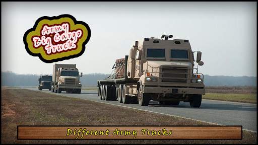 Army Truck Driver Cargo 3d screenshot 1