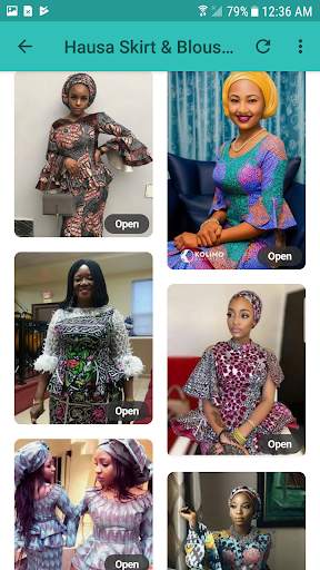 Hausa Skirt & Blouse Styles. screenshot 8