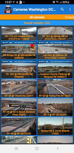 Cameras Washington DC Traffic screenshot 1