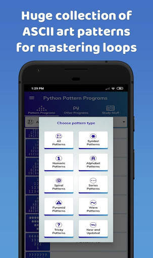 Python Pattern Programs Free screenshot 2
