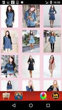 Women Jeans Tops Photo montage screenshot 2