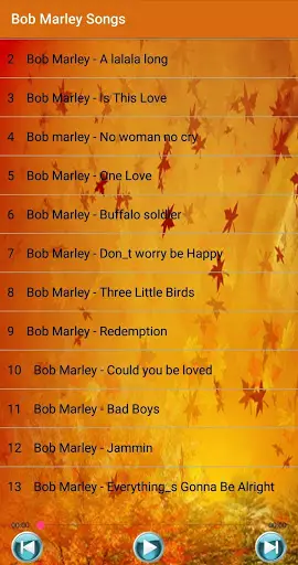 Bob Marley Songs screenshot 3