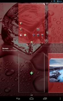 Ice Cube Red GO Launcher Theme screenshot 4