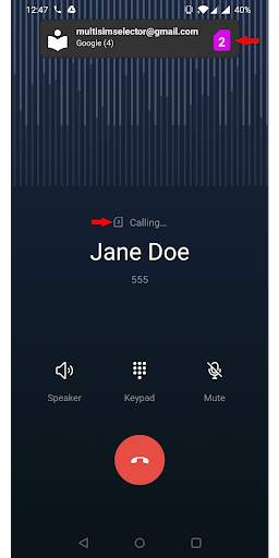 Dual Sim Selector / Multi Sim Selector screenshot 2