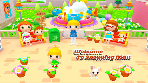 Mini Toca Life City Shopping Stories स्क्रीनशॉट 1