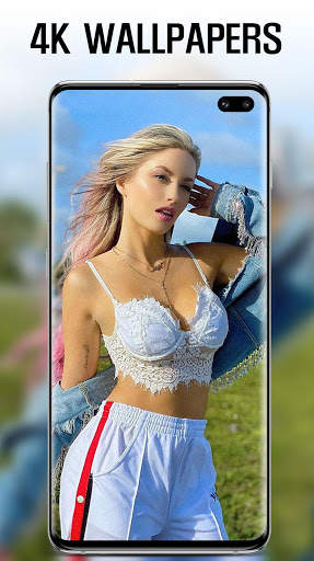 Katie Angel  Live Wallpaper HD 4K screenshot 8