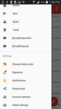 Email for gmail app 6 تصوير الشاشة