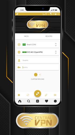 Central VPN - SSH, SSL and CDN screenshot 2