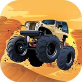 Monster Truck Hill Racing Game 1.2