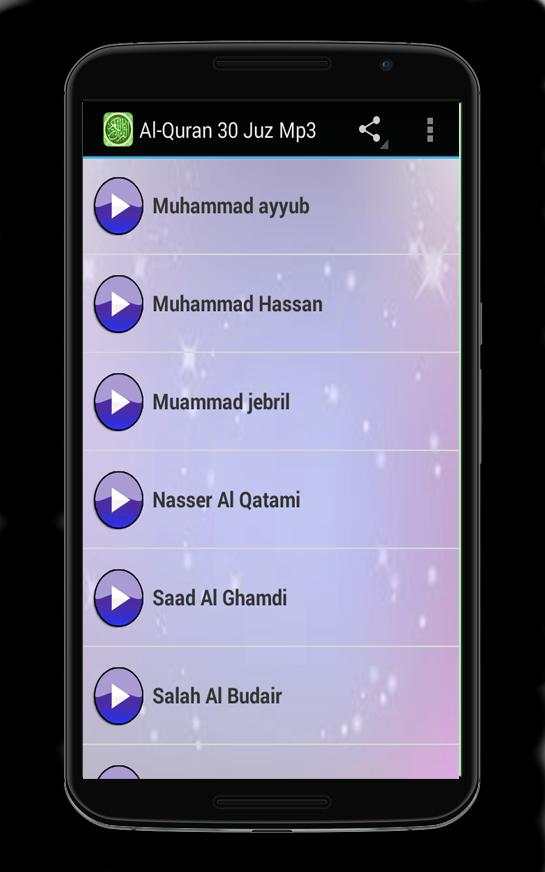 Al-Quran 30 Juz Mp3 screenshot 4