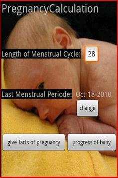 PregnancyCalculator 1 تصوير الشاشة