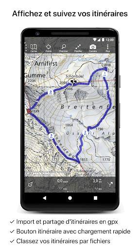 Topo GPS Suisse screenshot 3