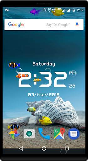 Aquarium live wallpaper with d screenshot 4