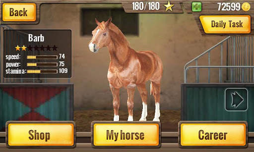 การแข่งม้า 3D - Horse Racing screenshot 5