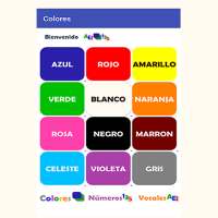 Colores, Vocales y Números en castellano on 9Apps