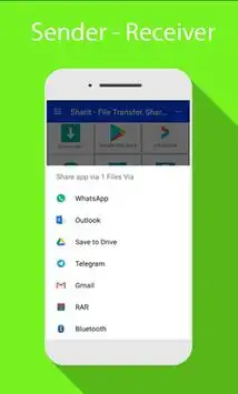 Sharit - File Transfer, Sharing screenshot 1