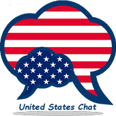 United States Chat English أيقونة