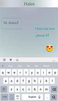 Phone8 Keyboard Theme screenshot 3