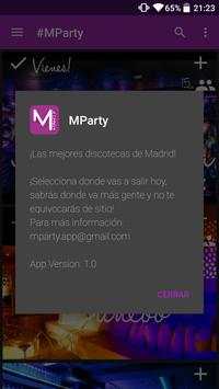 MParty - Discotecas Madrid screenshot 7