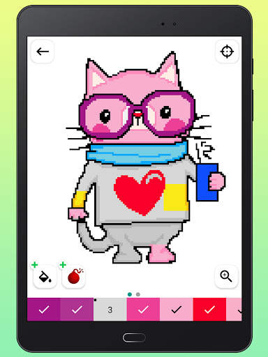 Color By Number - Unicorns Pixel Art screenshot 13