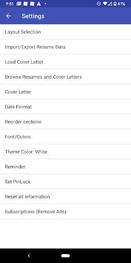Resume Builder App screenshot 8