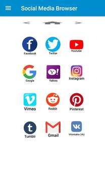 Social Media Browser screenshot 1