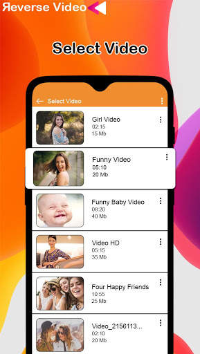 Reverse Video : Magic Video Backward Effect screenshot 2