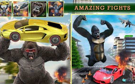 City Smasher Angry Gorilla Simulator: Rampage Game screenshot 14