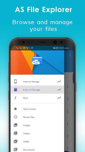 AS File Explorer - File Manager screenshot 1