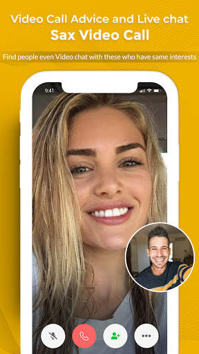 Video Call Advice and Live chat - Sax Video Call скриншот 1