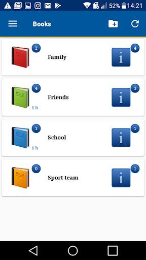 Carnet de correspondance screenshot 2