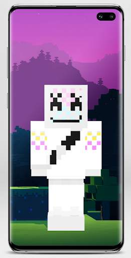 Marshmello Skin for Minecraft screenshot 6