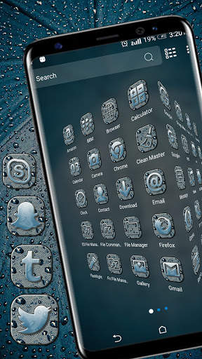 Rainy Umbrella Launcher Theme screenshot 3