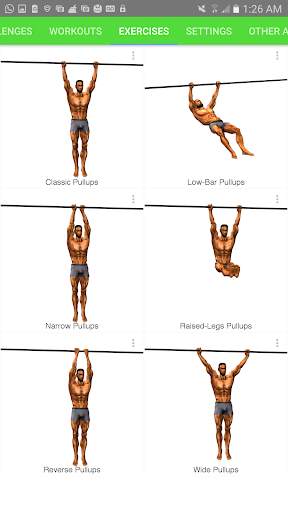 3D Pull Ups Home Workout screenshot 2