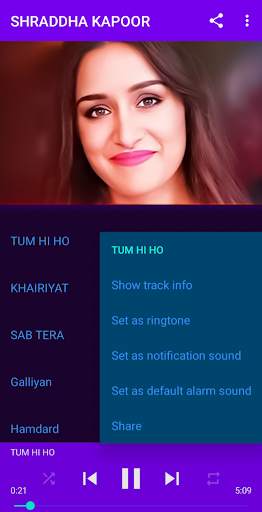 Shraddha Kapoor Offline Songs screenshot 3