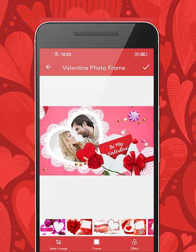 Valentine Day Photo Frame screenshot 4