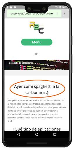 Modifica una web - Momo Pro screenshot 3