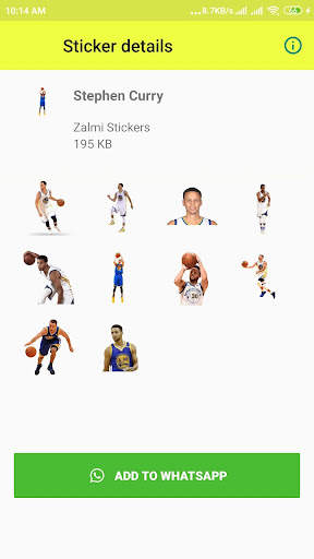 WAStickerApps - Basketball Sticker for WhatsApp screenshot 3