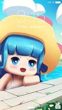 Mini World Block Craft Wallpaper स्क्रीनशॉट 1
