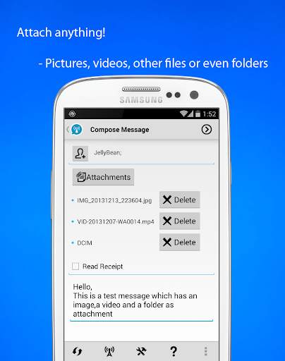 WiFi File Transfer - IPMsg screenshot 3