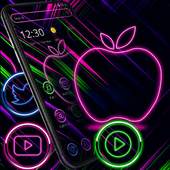 Neon Apple Colorful Launcher Theme🍏 1.1.1