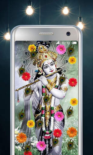 Lord Krishna Live Wallpaper screenshot 1