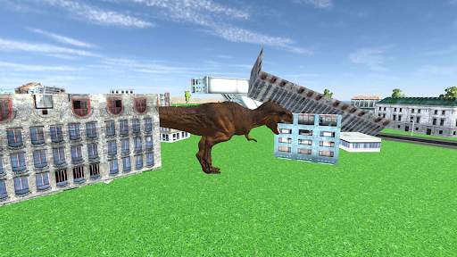 Angry Dinosaur City Attack 3D screenshot 1