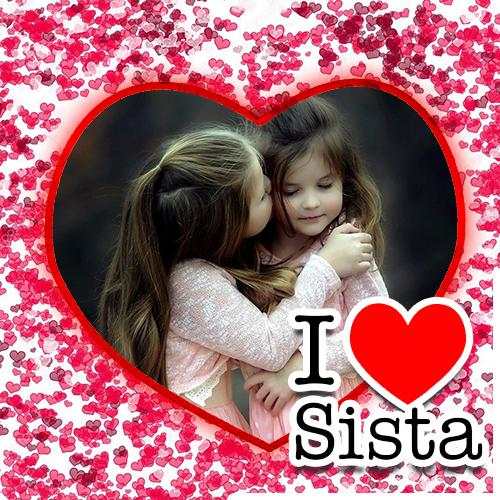 Love U Sister Photo Frame screenshot 5