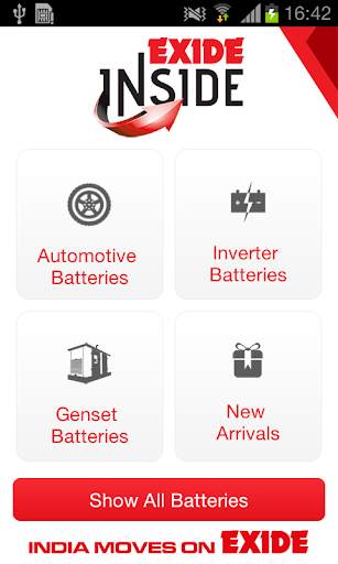 Battery App - EXIDE INSIDE screenshot 2