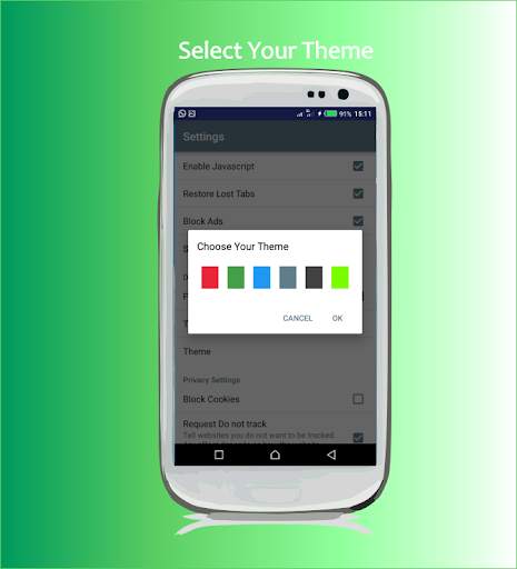 Web Explorer: Private Browser screenshot 3